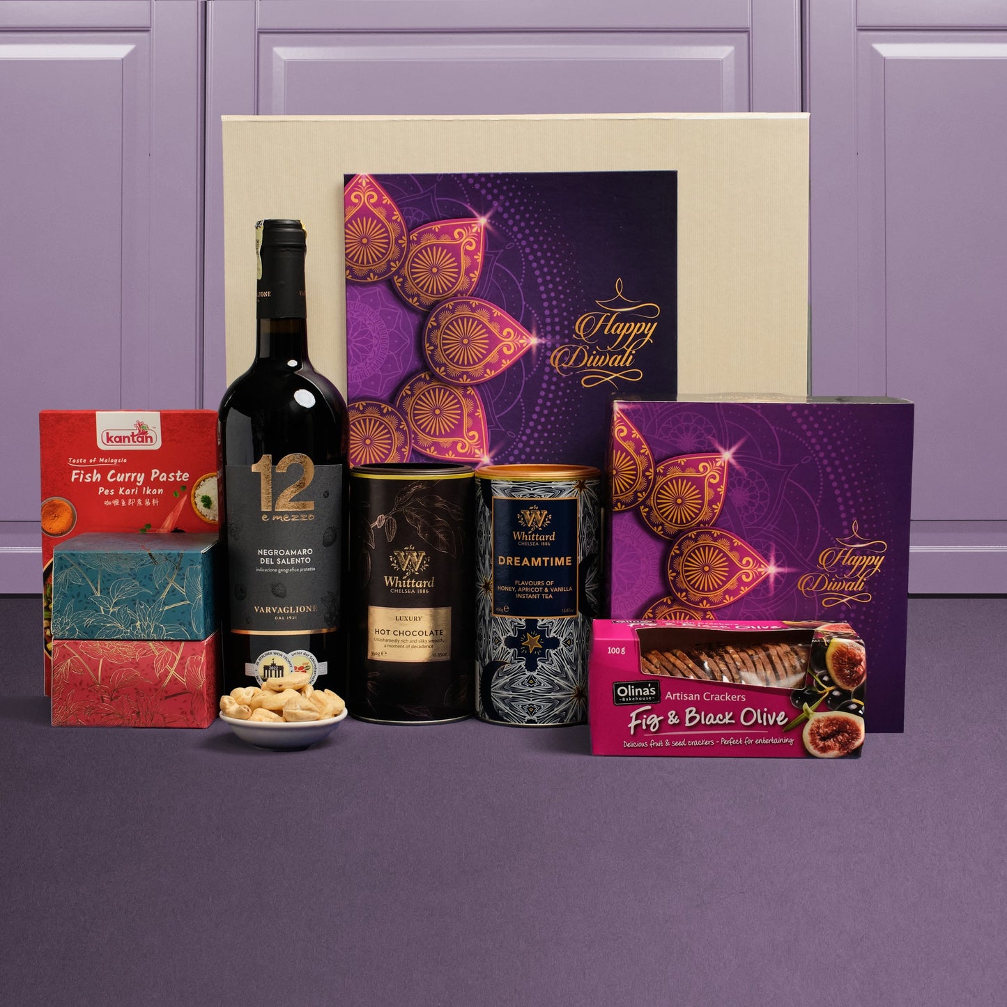 Elegant Wine & Treats Collection